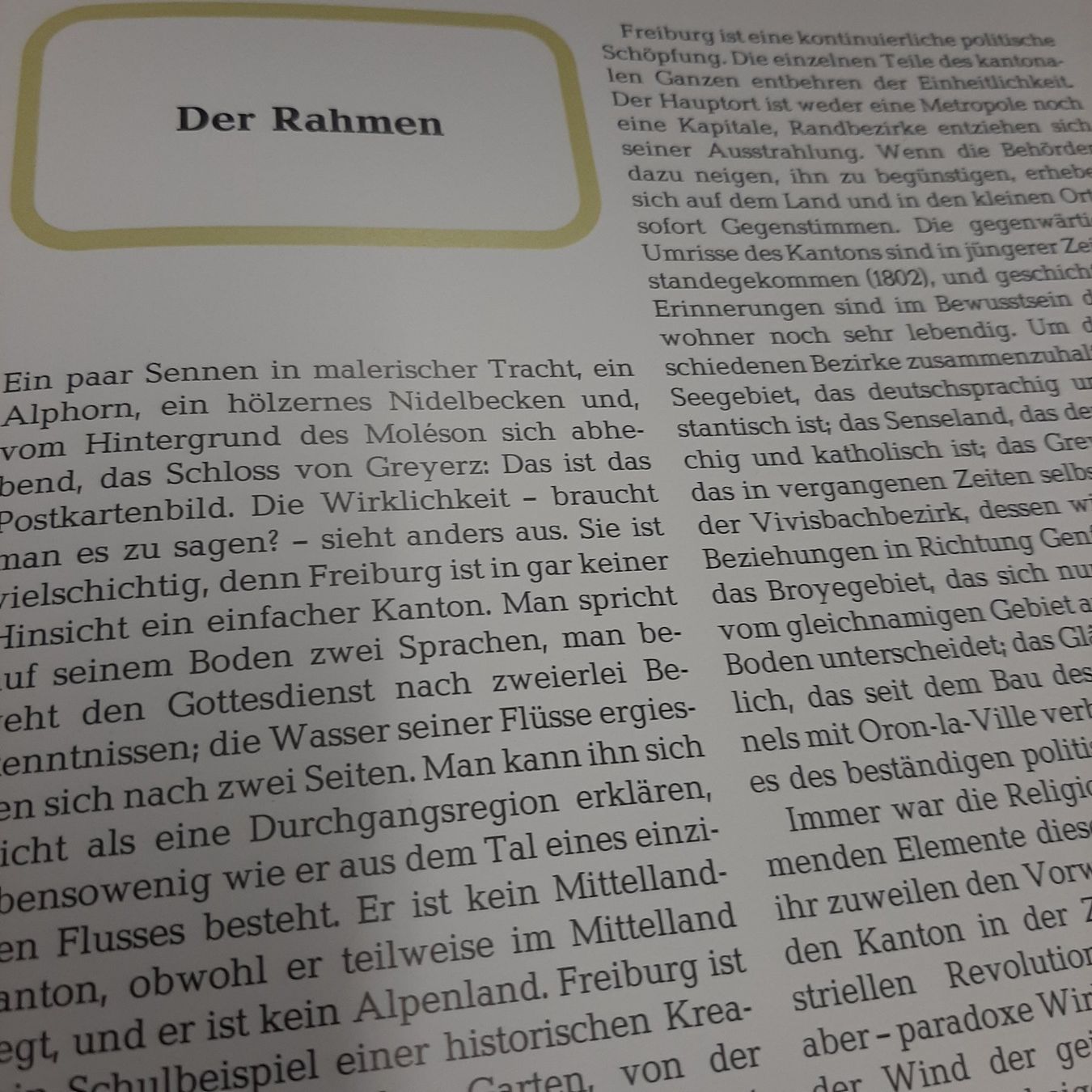 Libri: Schweizer Kantone ( Freiburg) – Usato da Zürich venduto da Schoebi19 2