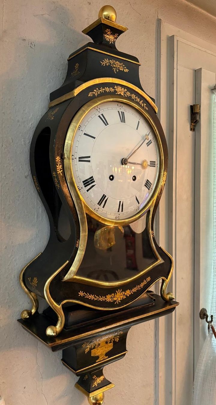 Stand- & Wanduhren: Antike grosse Neuenburger Pendule, um 1820 – Gebraucht aus Zürich von Pam-Creation 2