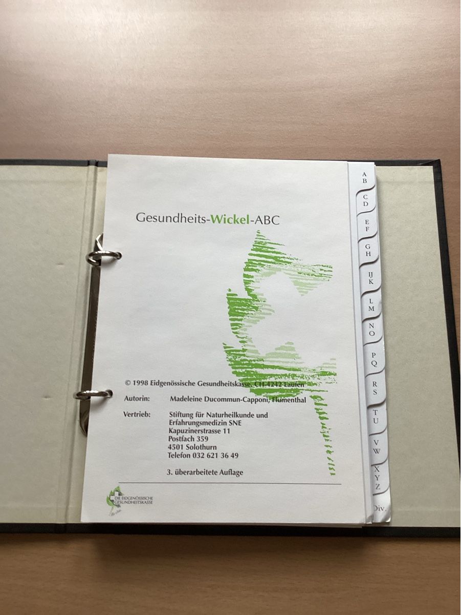 Libri: Gesundheits-Wickel-ABC – Usato da Wassen UR venduto da SABDOM