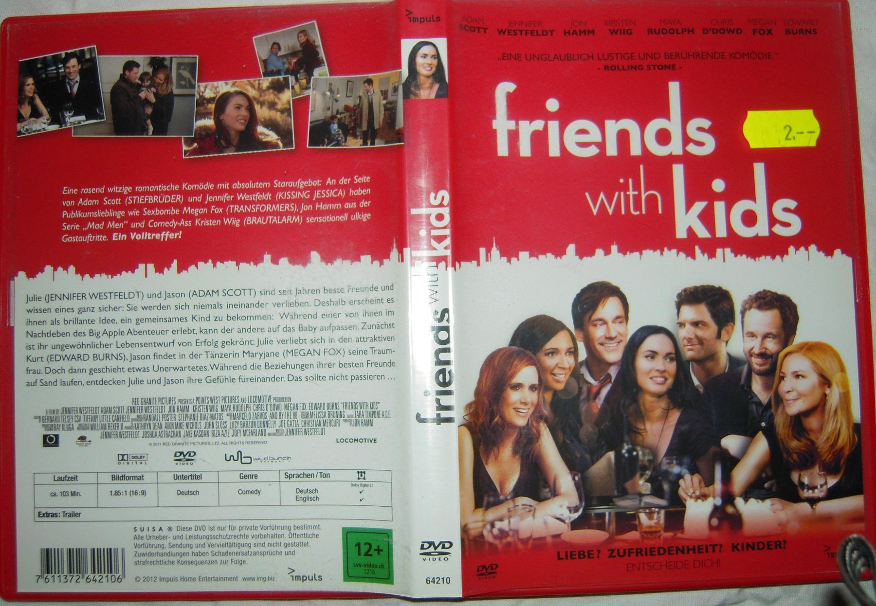 Alle DVDs: DVD  friends with kids – Gebraucht aus Heimberg von Rockenrol