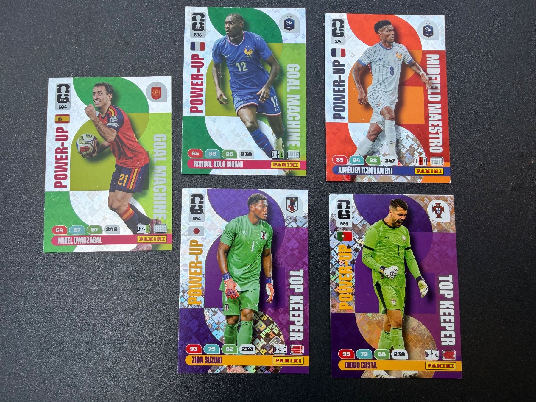 Panini Sammelbilder & Trading cards: Panini Adrenalyn Power-Up-Set – Gebraucht aus Zürich von Maxima_ZH