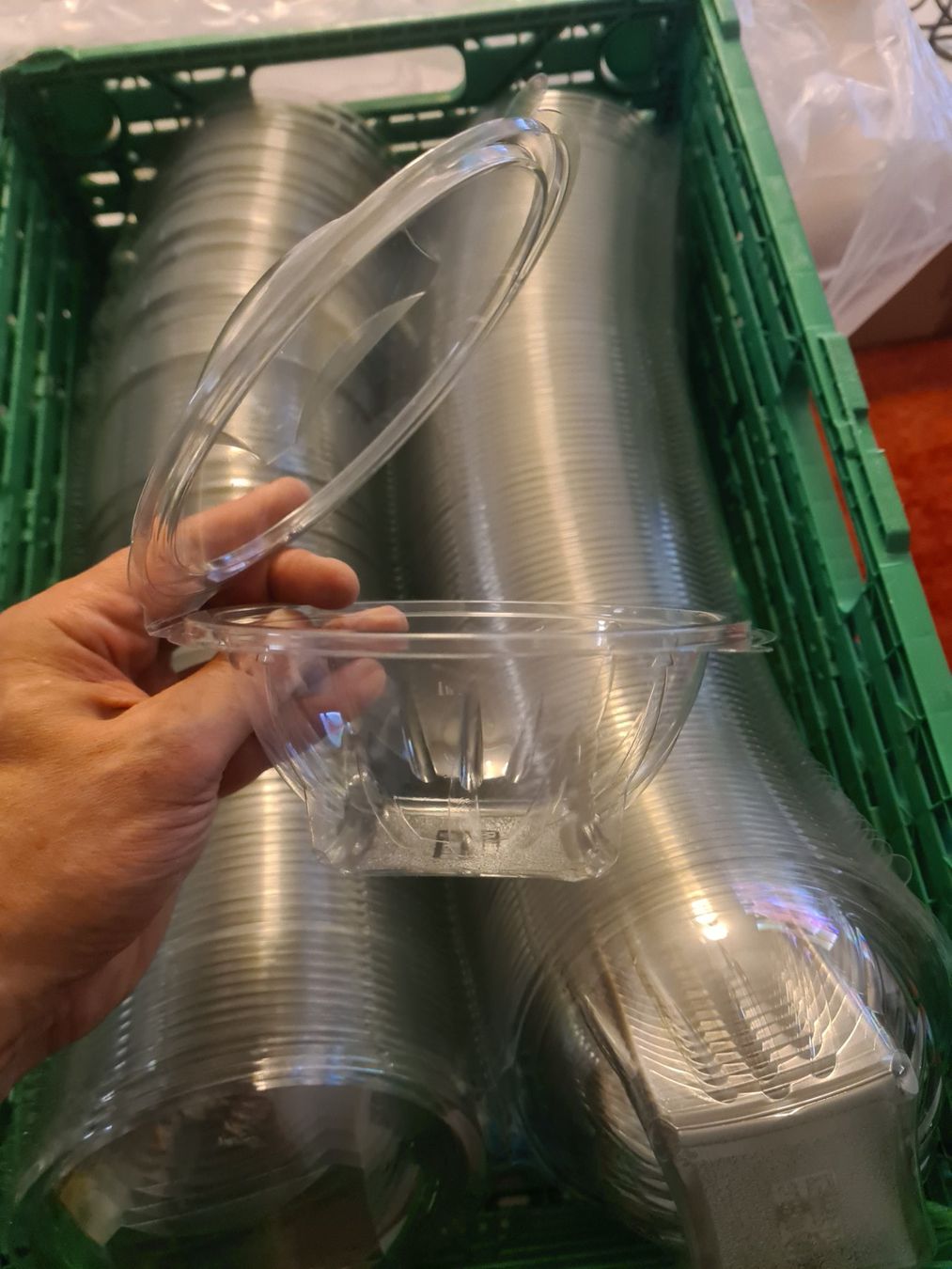 Behälter & Ähnliches: Kunststoffschalen mit Deckel transparent neu – Neu (gemäss Beschreibung) aus Laupen ZH von chefdom 1
