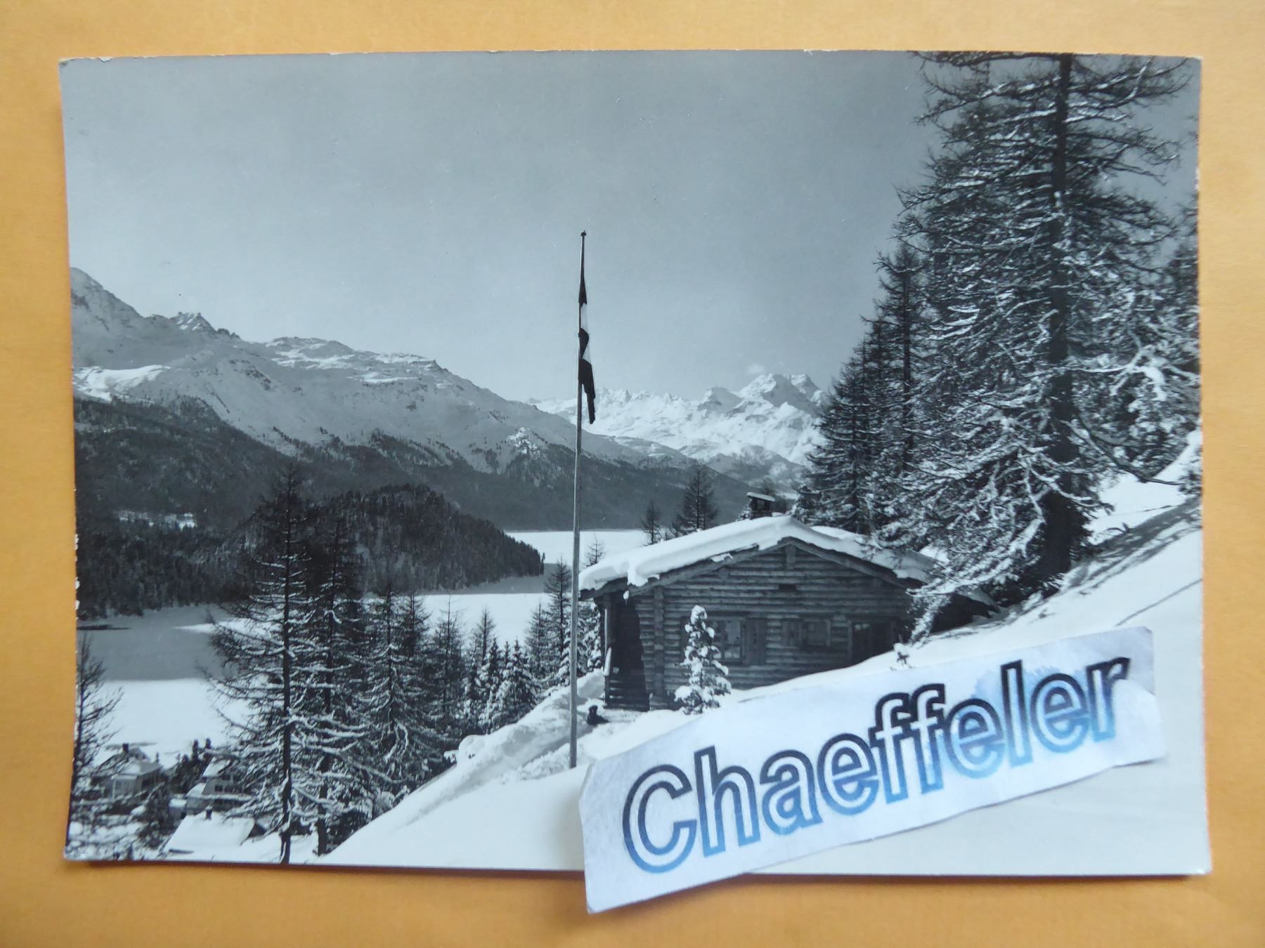 Cartoline postali: Chesa  Foppettas bei Champfèr ( Engadin) – Nuovo (secondo la descrizione) da Zürich venduto da Chaeffeler