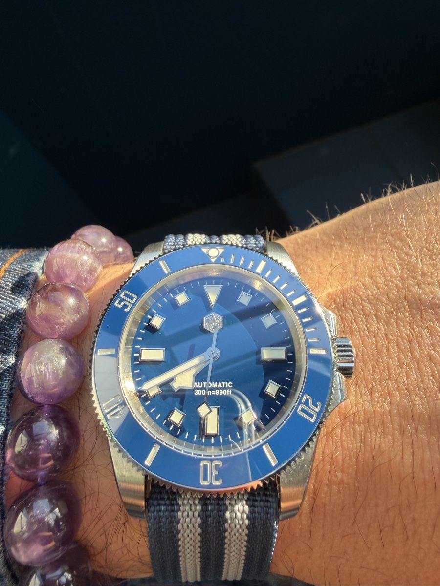 Uhren: San Martin Automatic Diver – Summer Blue – Gebraucht aus Reinach AG von Rousseau_J 3