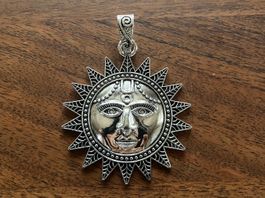 Anhänger/ Amulett Sonne