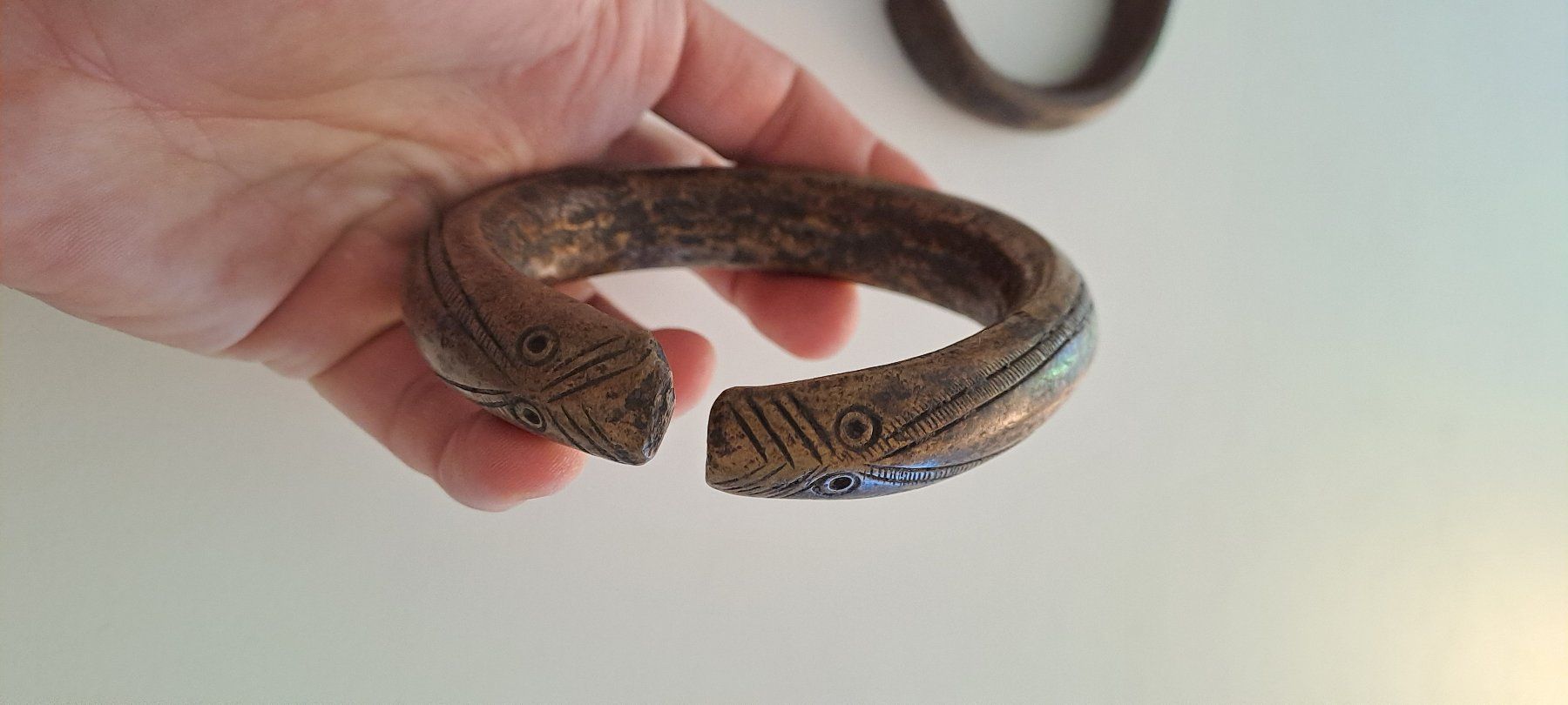 Altri gioielli: 2x Manille Westafrika - premonetäres Geld – Usato da Zürich venduto da Michel1896 2