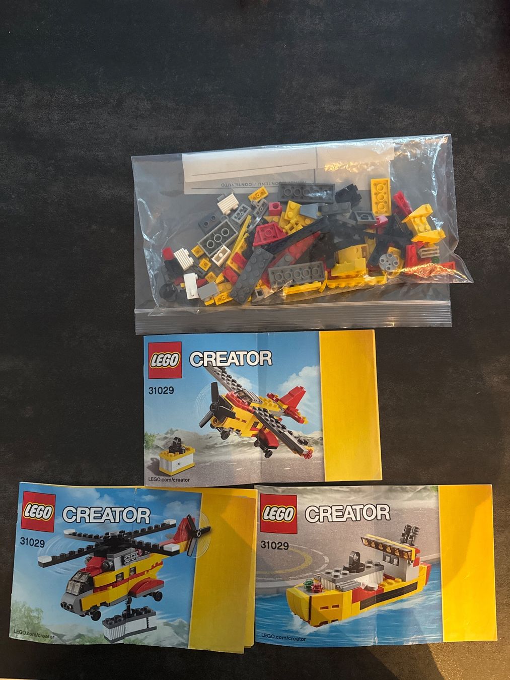 Lego Baukästen: Lego Creator 31029 Transporthubschrauber – Gebraucht aus Villigen von Topper76