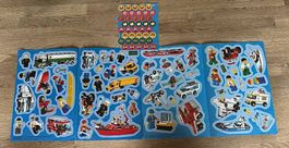 LEGO City Stickerbogen - 3 Stück