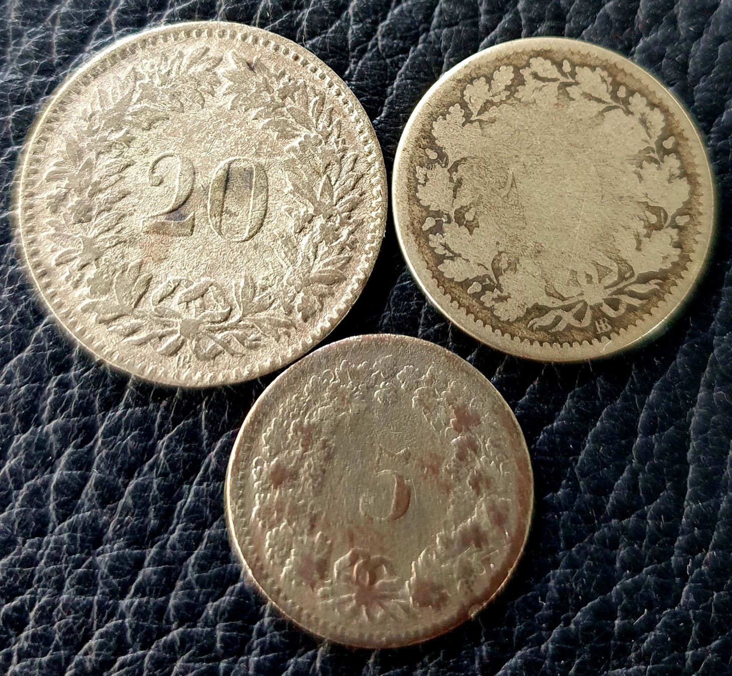 Tutti le monete: 3 x 1850 – Usato da Egerkingen venduto da Acc1
