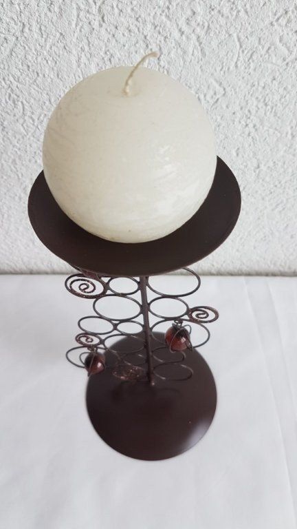 Portacandele: kreativer Kerzenständer mit Glaskugeln – Nuovo e nell'imballaggio originale da Wetzikon ZH venduto da Alpari 2