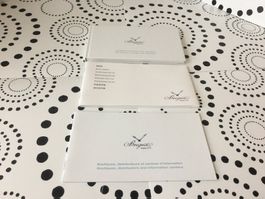 BREGUET TYPE XXI 3810 SET ORIGINAL OPERATING BOOKLETS RARE !
