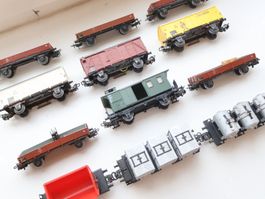 Märklin 12 x Wagen H0 - Güterwagenzug