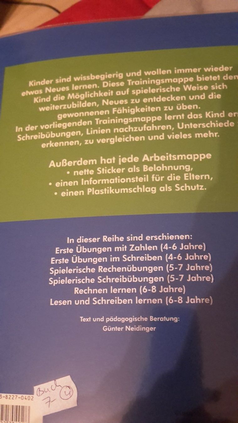 Blocchi: Trainingsmappe Schreiben – Nuovo (secondo la descrizione) da Schwarzenburg venduto da Flamingo07 1