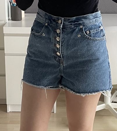 Short en jeans denim The Kooples taille 1 (36)