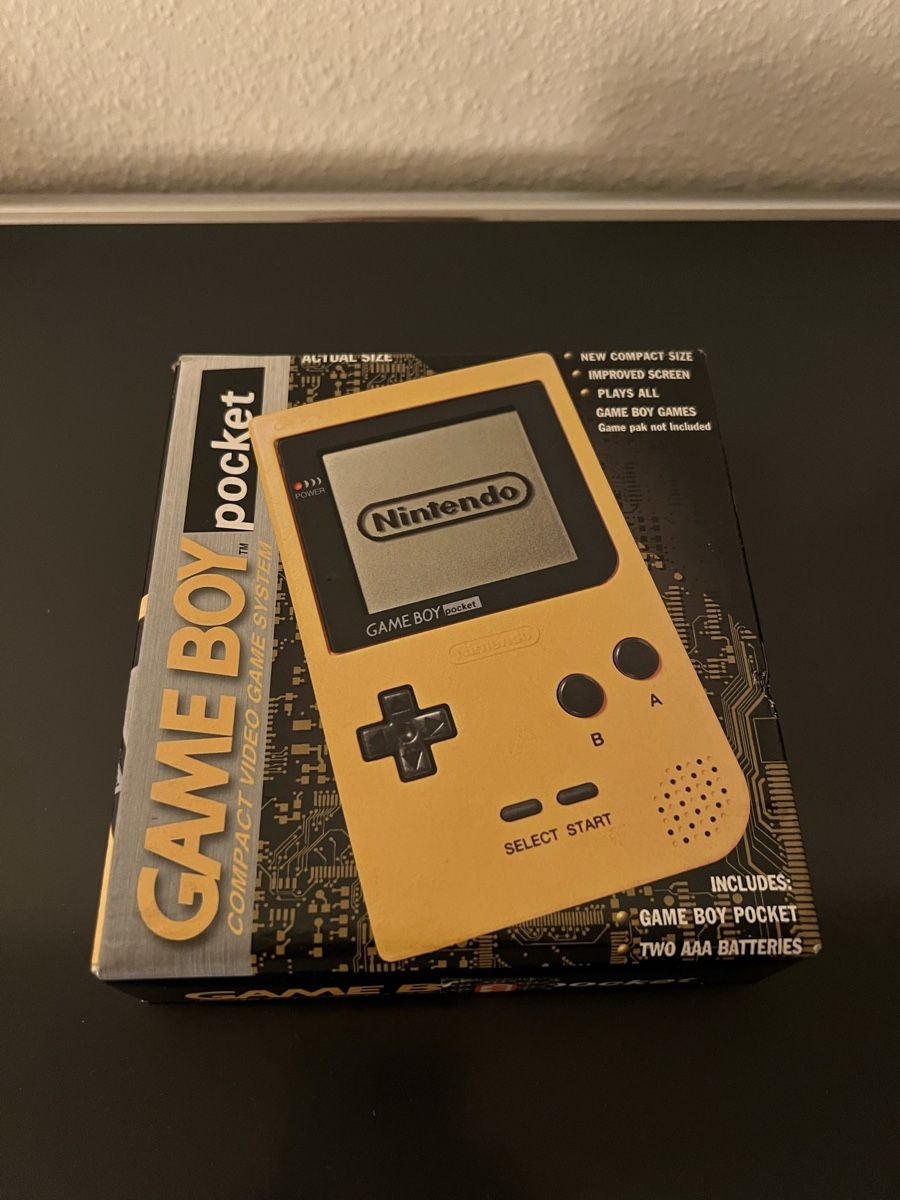 Nintendo Console: Nintendo Game Boy Pocket Gelb OVP – Usato da Schönenbuch venduto da retrohunter 3