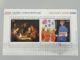 2000 Liechtenstein Block MiNR 17, postfrisch