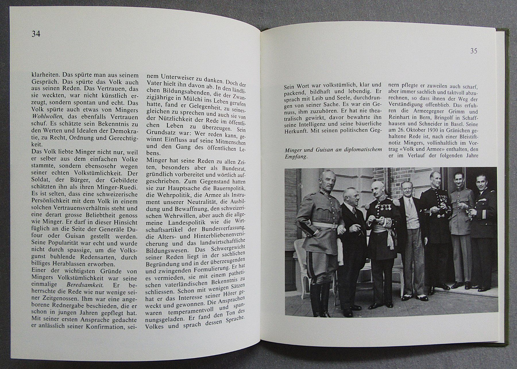 Libri: Bundesrat Rudolf Minger - von Hermann Wahlen – Usato da Auenstein venduto da Padabimbim 6