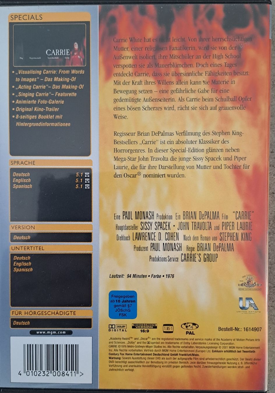 Tutti i DVDs: 3x HORROR DVD – Usato da Deitingen venduto da Soya1 3