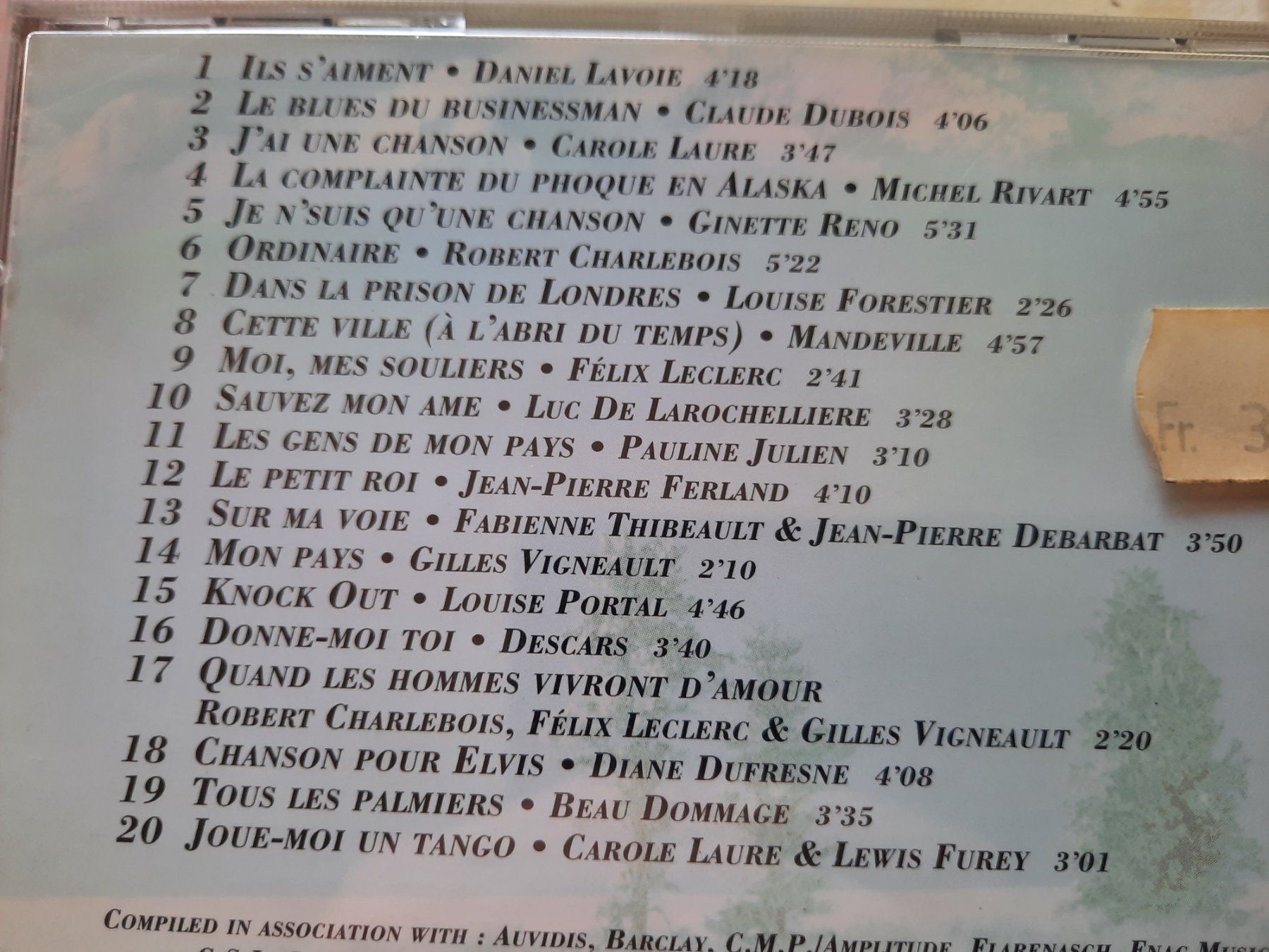 CDs: CD Quebec - Je me souviens – Gebraucht aus Pully von bro_n52j 2