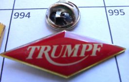 Pin TRUMPF rot LOGO