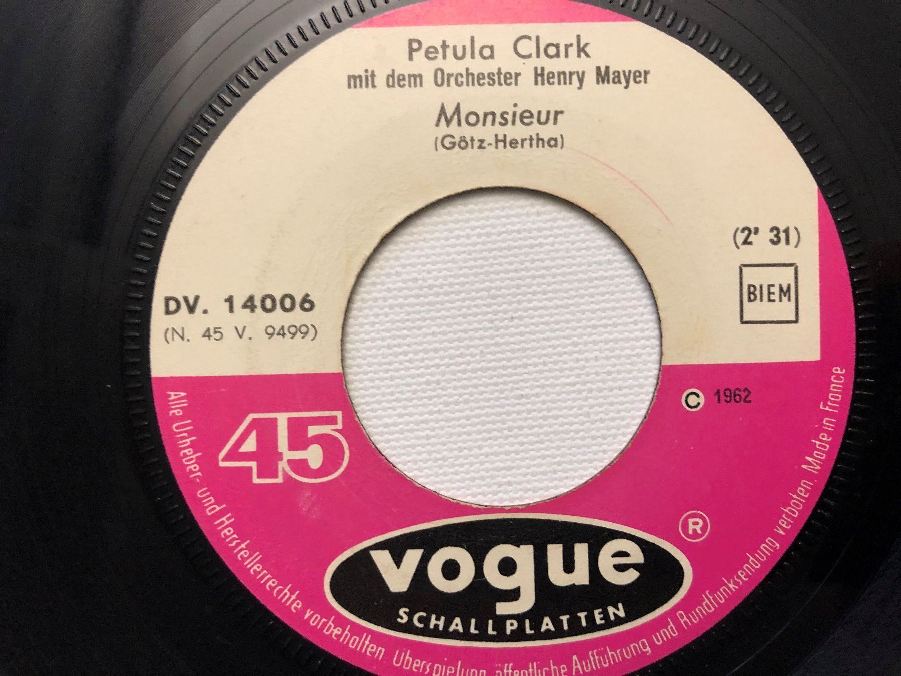 Dischi in vinile: Petula Clark (422-423) – Usato da Bäriswil BE venduto da WWYN-Liquidationen 3