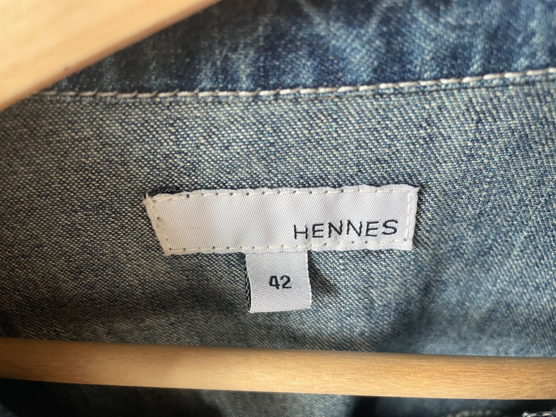 H&M Vestiti: Jeanskleid oder Mantel Hennes blau Grösse 42 – Usato da Coldrerio venduto da Theres2004 2