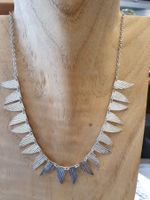Designer Art-Déco Silber-Collier in ....