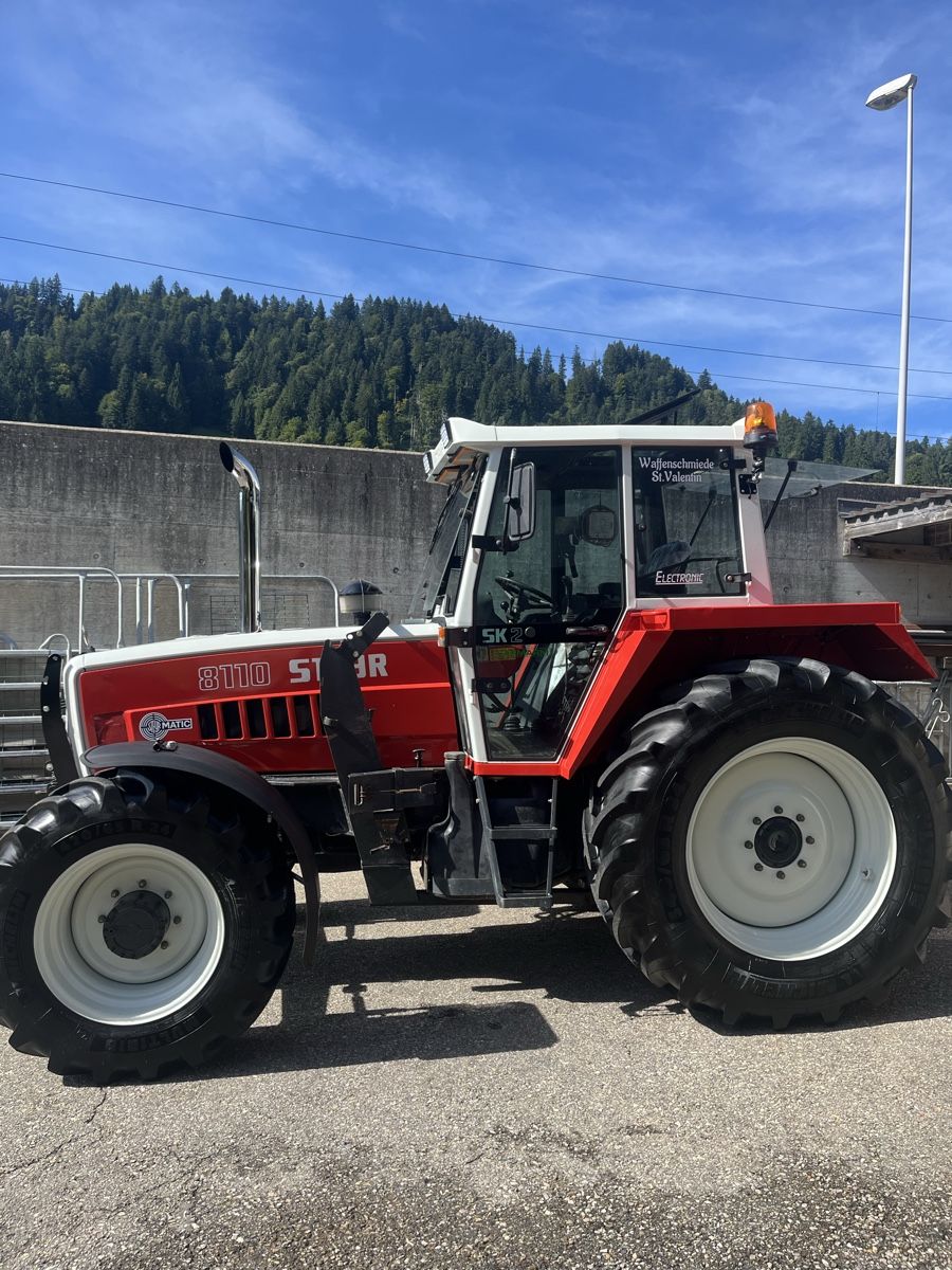 Steyr Traktoren: Steyr 8110 SK2 Traktor – Gebraucht aus Escholzmatt von Angelo8110 4