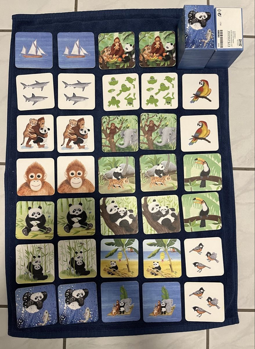 Ikea Giochi: Memory Spiel von IKEA – Usato da Kirchberg BE venduto da qualle01