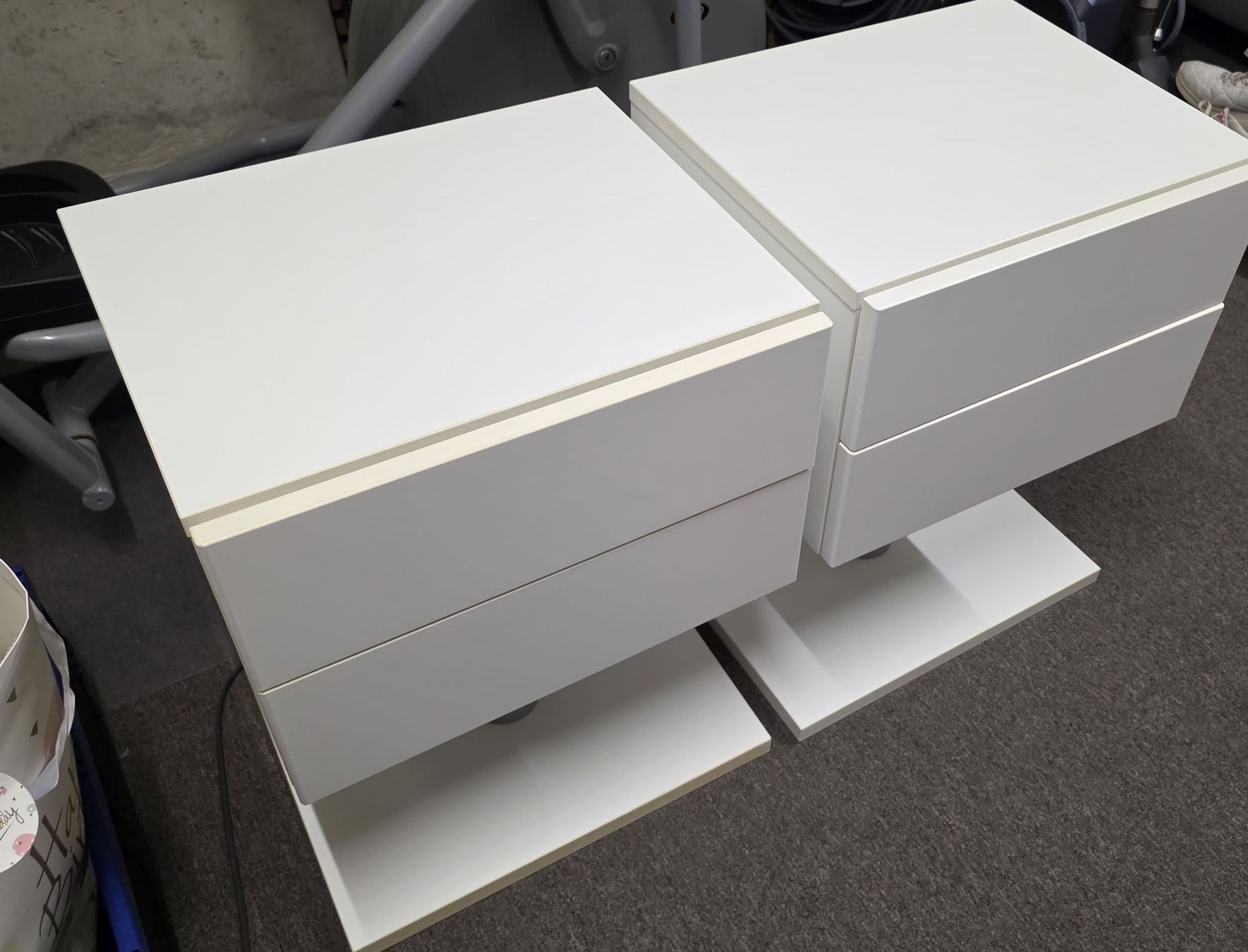 Comodini: Nachttische weiss 2er Set – Usato da Stetten AG venduto da Shaman6
