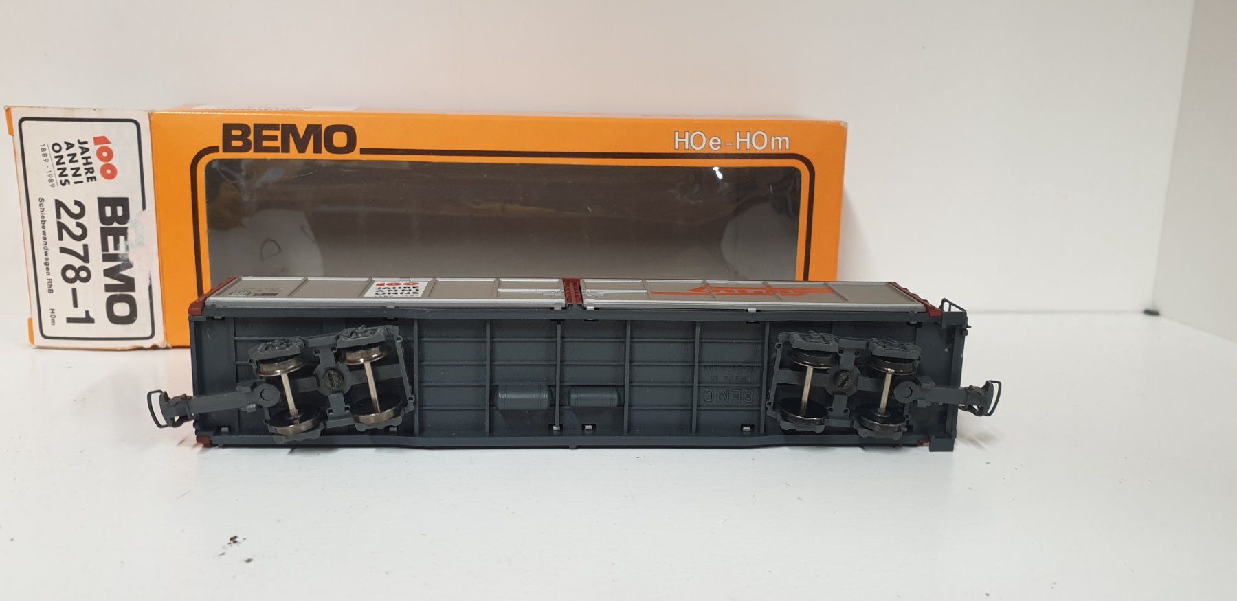 Bemo Modellini di ferrovie: Bemo RhB Schiebewandwagen 2278-1 – Usato da Geroldswil venduto da TopTrain54 2