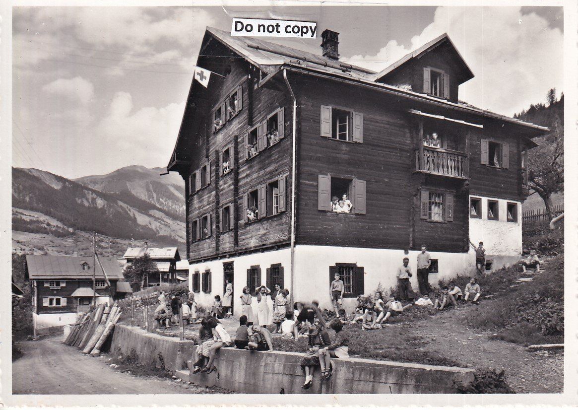 Cartoline postali: Pitasch   GR  -   Hoffnungsbund - Ferienlager – Usato da Brig venduto da Valcards54