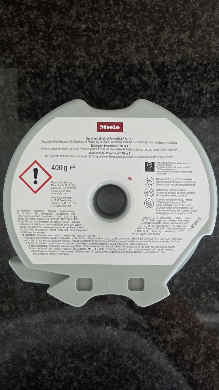 Miele Pflegeprodukte: Miele PowerDisk All in 1 – Neu und originalverpackt aus Mellingen von Secost 1