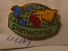 1 Pinworld Pin mit Weltkugel (U1109)
