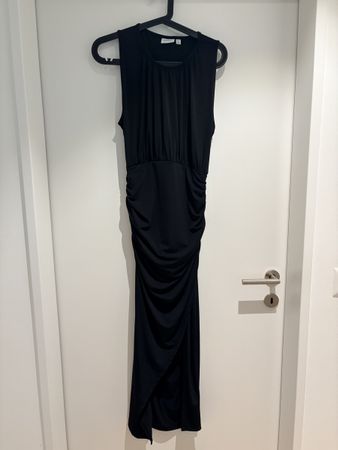 Schwarzes drapiertes Kleid von VERO MODA Gr. L, 