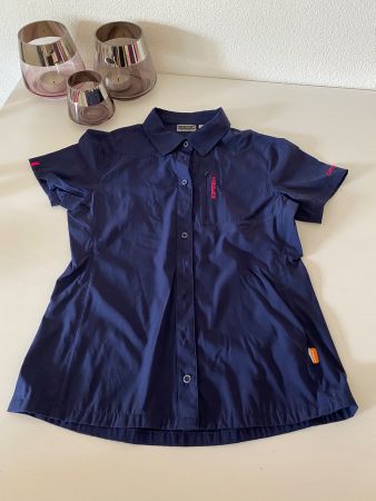 Icepeak Funktionsbluse Golfbluse blau 38 wie neu