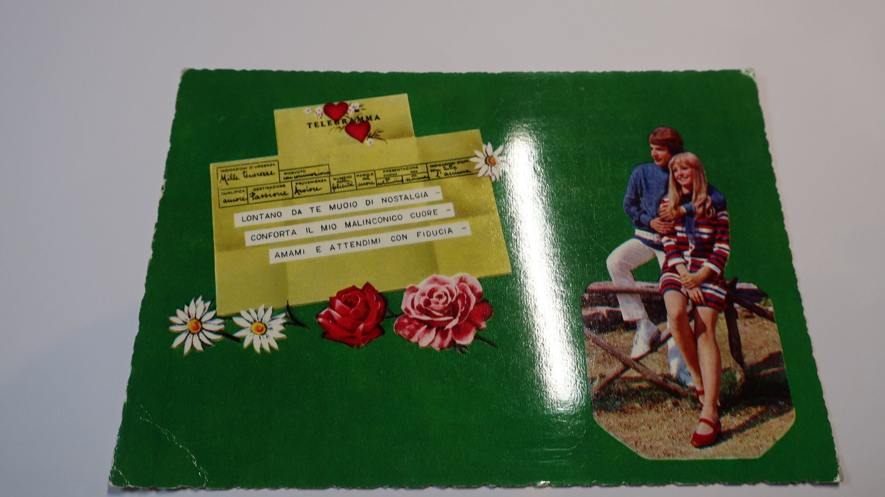Cartes postales: Telegramma – D'occasion à Cormoret par Pascalll2001 1