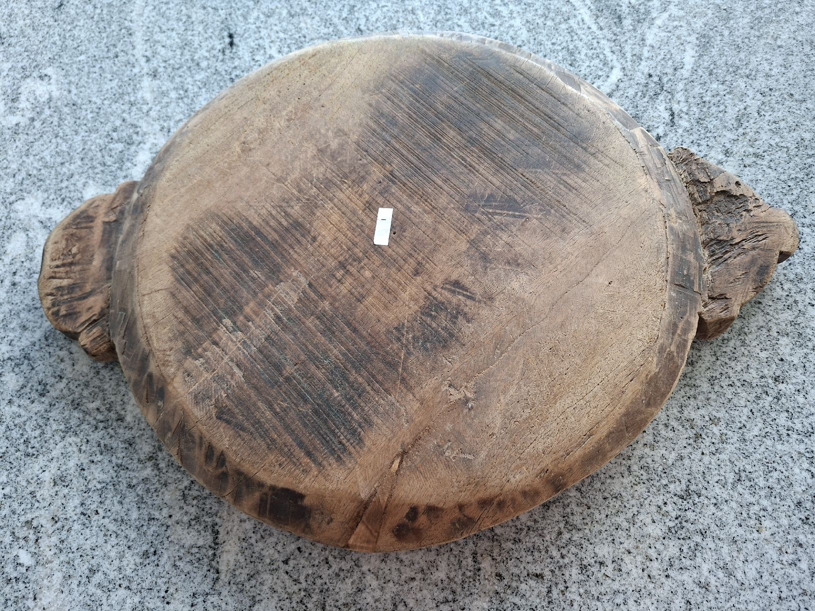 Articoli in legno: Holzschale mit Griffen rustikal – Usato da Büsserach venduto da Grenzstein 3