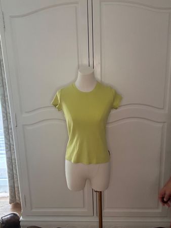 Armani neongrüne shirt