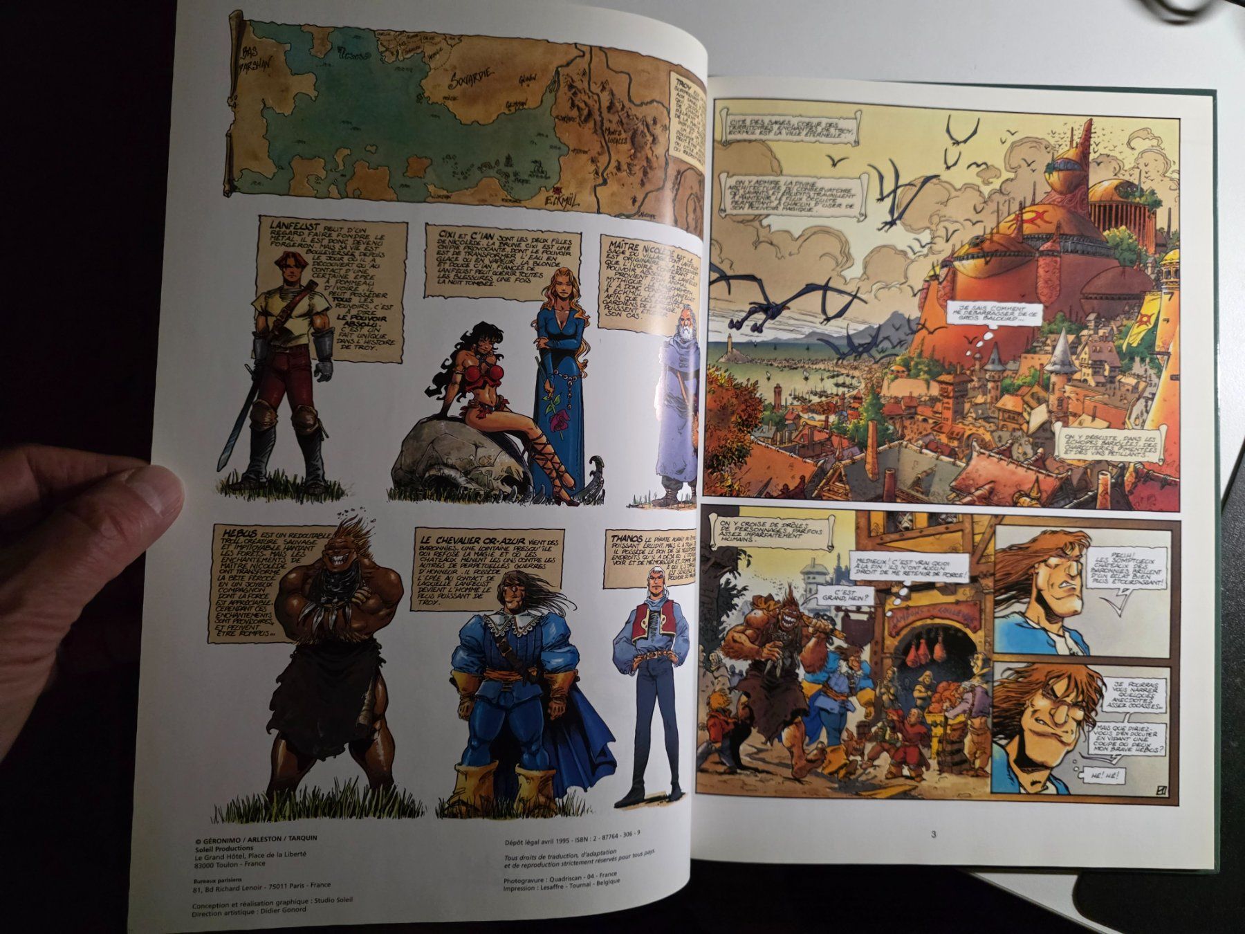 Fumetti: Comic Lanfeust de Troy - Tome 2 - 1995 – Usato da Walterswil BE venduto da Lonitti 5