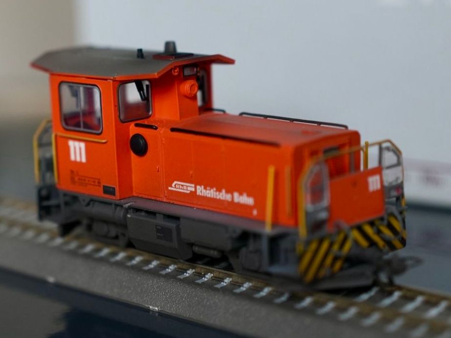 Bemo RhB Tmf 2/2 111 Rangiertraktor gealtert digital (Neu (gemäss ...