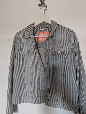Jeans Jacke gestreift 36 street one Stretch
