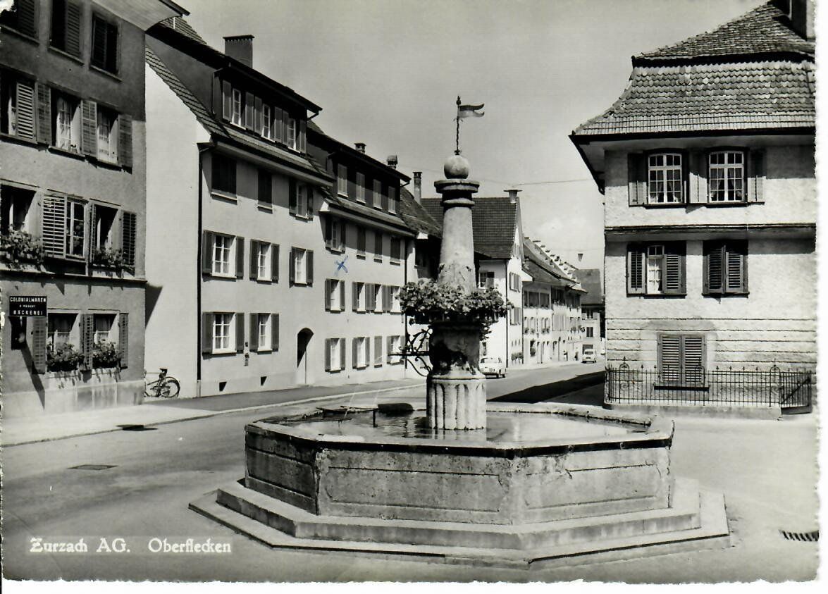 Cartoline postali: Zurzach - Oberflecken – Usato da Hochdorf venduto da Ziegel-16