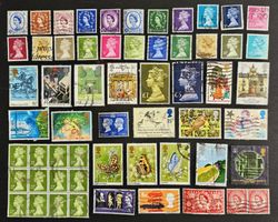 GROSSBRITANIEN ENGLAND QUEEN ELIZABETH SAMMLUNG GEST.