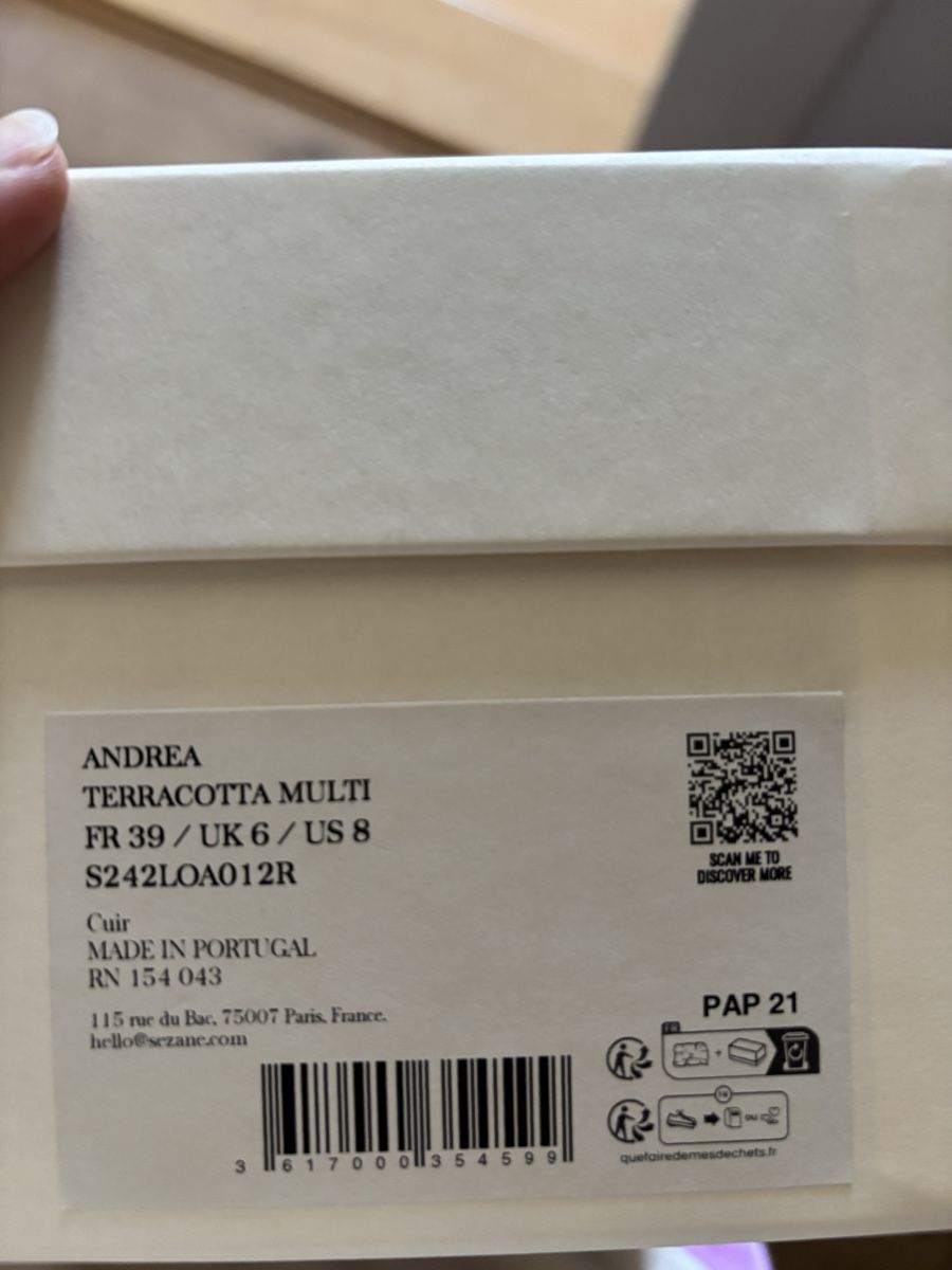Sezane Scarpe da donna: Sézane Andrea Terracotta Loafers 39 – Nuovo (secondo la descrizione) da Zürich venduto da lizoo 4