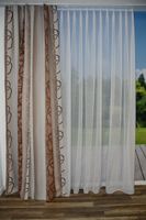 TAGESVORHÄNGE  NACH MASS** WEISS