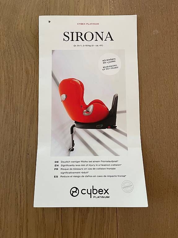 Sirona Sièges auto: Cybex Sirona Platinum Kindersitz – D'occasion à Wangs par sab_jyy2 4