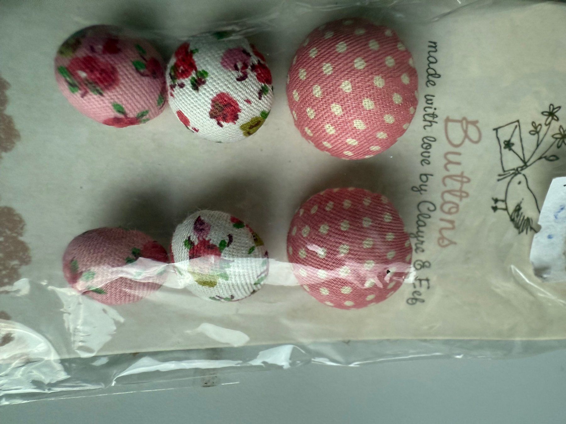 Bottoni: Neu Knopfkarten Knöpfe 5 Karten – Nuovo e nell'imballaggio originale da Kirchdorf AG venduto da coco123 4