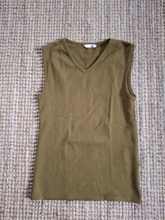 Top Zara M kaki
