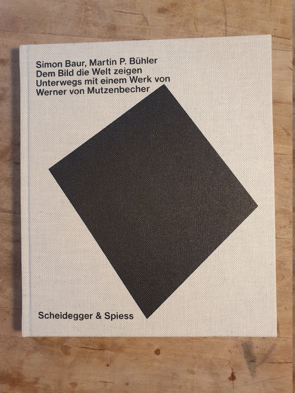 Libri: Dem Bild die Welt zeigen Werner Mutzenbach Scheidegger & Spi – Usato da Zürich venduto da loosebone